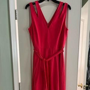 Vince Camuto Split Shoulder High/Low Dress size14